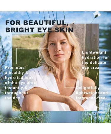 Lumene Purity Dew Drops Hydrating Eye Gel - Hyaluronic Acid Infused Vegan Treatment for Delicate Under Eye Area (15ml) - Buy Online on GoSupps.com