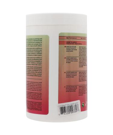 NOVEX Coconut Oil Hair Mask - 100% Organic 14 Oz Jar - Buy Online on GoSupps.com