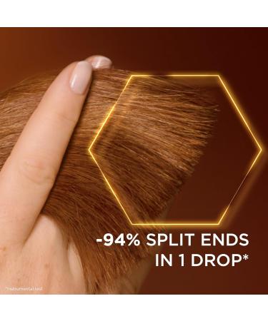 Garnier Whole Blends Hair Honey Repairing Serum for Dry Damaged Hair Non-sticky & non-greasy Smoother hair & split ends reduction 150ml - Buy Online on GoSupps.com