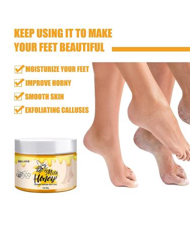 Honey Milk Repair Cream for Cracked Heels | Moisturizing & Hydrating Hand & Foot Cream - International Shipping Available - Buy Online on GoSupps.com