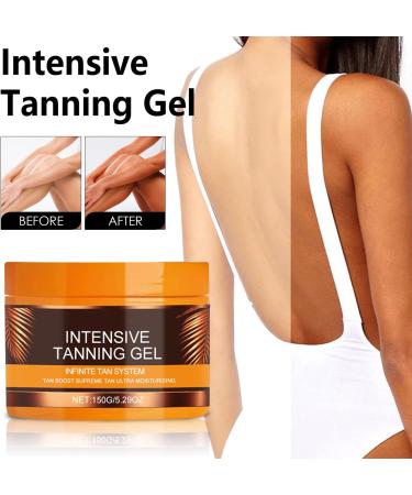 Celyne Tanning Gel 2024 New Intensive Tanning Gel Celyne Tanning Cream Luxury Intensive Tanning Gel Haute Beauty Tanning Gel Dark Tanning Gel for Outdoor Sun Sunbathing Cream (1) - Buy Online on GoSupps.com