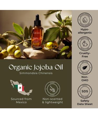 Gya Labs Rosehip Oil for Face (30ml) & Jojoba Oil for Hair (100ml) Set - Aromatherapy Grade Essential Oils Set - Buy Online on GoSupps.com