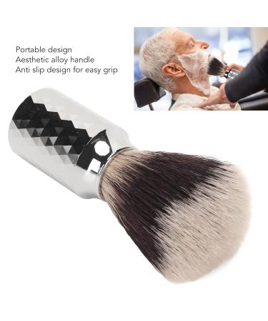 Rich Foam Portable Shaving Brush with Alloy Handle - Perfect for Residue Removal & Salon Use | Gift Idea - Buy Online on GoSupps.com