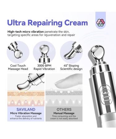 SAVILAND 2024 Ultra-Repairing Cuticle Cream - 20ml Organic Black Castor Oil & Vitamin E for Deep Hydration Nail Care & Repair - Strengthen Aging Damaged Cuticles - Home Use - Buy Online on GoSupps.com