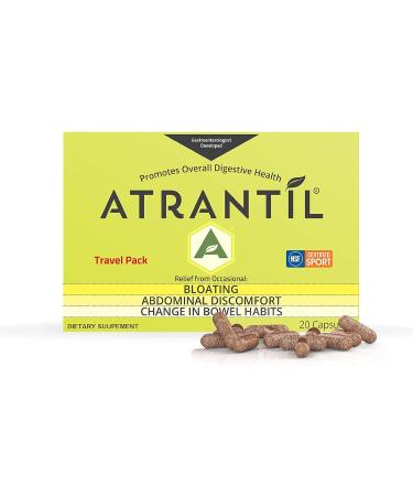 Atrantil Travel Pack (20 Count) - Relief for Bloating, Abdominal Discomfort, and Bowel Habit Changes - Buy Online on GoSupps.com