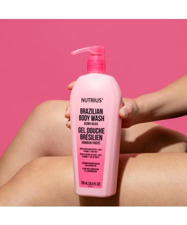 Berry Bliss Body Wash - Hydrating 25.4 FL Oz | International Shipping Available - Buy Online on GoSupps.com