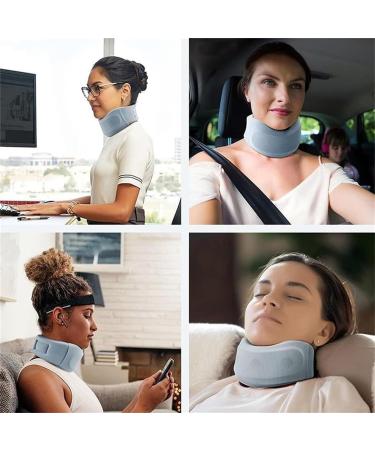 Recovist Recovist Neck Brace Cervicorrect Neck Brace Neck Brace for Sleeping Soft Foam Snoring Cervical Neck Brace for Women Men (Small Blue) S Blue - Buy Online on GoSupps.com