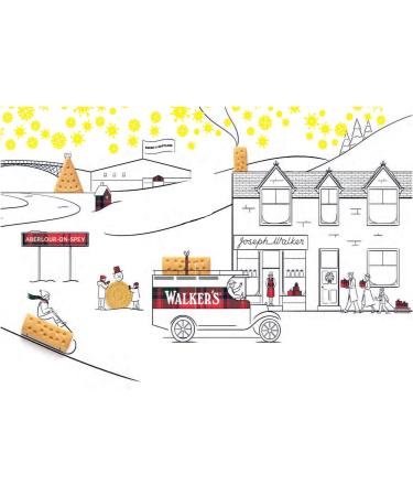  Walkers Walkers | Biscuits Butter Gift Box | Scottish Butter Cookies | Biscuit Kit Gift Box | Pure Butter English Pastry - 3 x 250 Gr - Buy Online on GoSupps.com