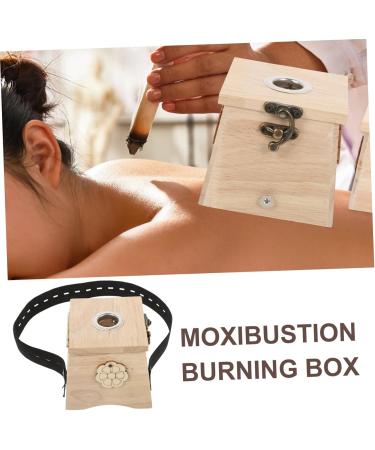 Buy Gleavi Box Moxibustion Solid Wood Moxa Storage Box | Portable & Easy Hand Massage Device - Buy Online on GoSupps.com