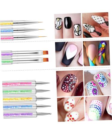 SKISUNO 1 Set Nail Pen Nail Supply Nail Accessory Wear-resistant Dotting Tools Nail Art Supply Portable Dotting Tools Professional Dotting Tools Portable Nail Tools Dotting Accessory - Buy Online on GoSupps.com