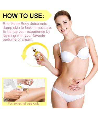 Body Juice Oil - 60ml Vanilla Cream & Peach Perfect | Handcrafted 100% Pure Feminine Essential Oil for Women | Odor Eliminating & pH Balanced - Buy Online on GoSupps.com