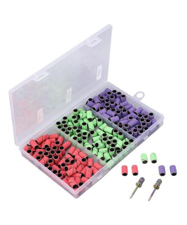 Nail Polishing Bands Nail Drill Sanding Bands Professional Callus Removal 210 Pieces for Manicure