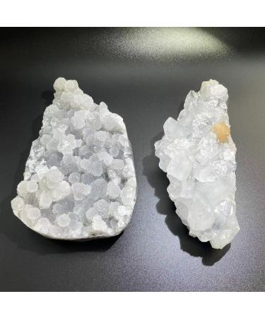 Home Natural White Raw Rough Stone Quartz Apophyllite for Decoration Raw Stones and Minerals