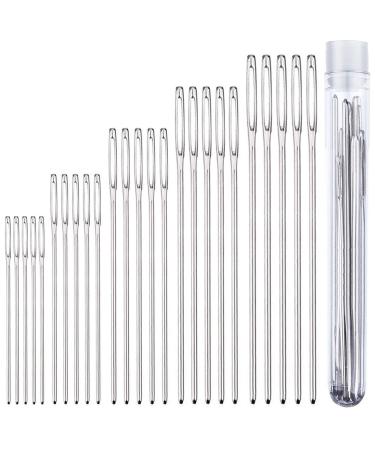 Tapestry darning Needle for Crochet - 5 Sizes Set with Large Eye Blunt Needles for Knitting, Crafting Projects - 25 Pieces - Size 16, 18, 20, 22, 24