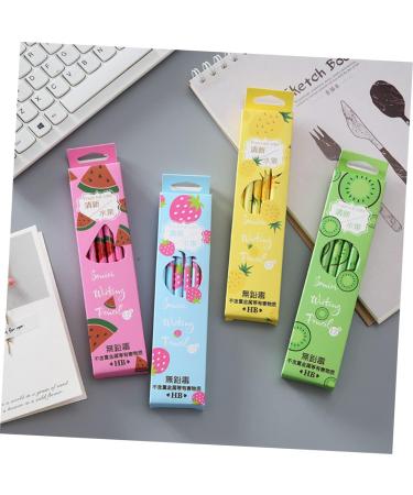 MAGICLULU 48pcs Lead Pencils School Supplies Fruit Pencil Student Pencil Eraser Cartoon Pupils - Buy Online on GoSupps.com