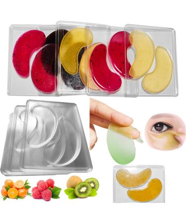 Eye Patch Mold - Vegetable Face Film Mold Set | Reusable Under Eye Films Mold Eye Patches Making Plate For Travel Use Women - Buy Online on GoSupps.com