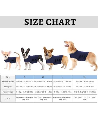 Gojiny Dog Anxiety Jacket - Calming Coat for Stress Relief | Thunder Jacket in Blue XL - International Shipping Available! - Buy Online on GoSupps.com