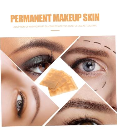 Didiseaon 3pcs Silicone Practice Skin Cosmetic 3d Three-dimensional - Buy Online on GoSupps.com