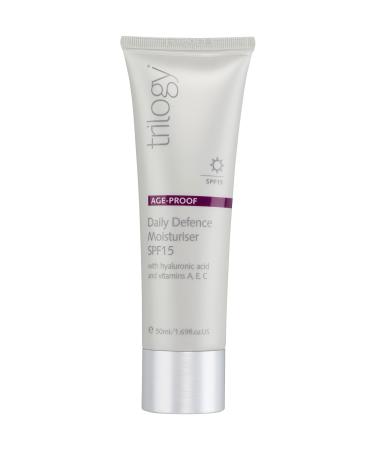 trilogy SPF15 Daily Defence Moisturiser 50 ml