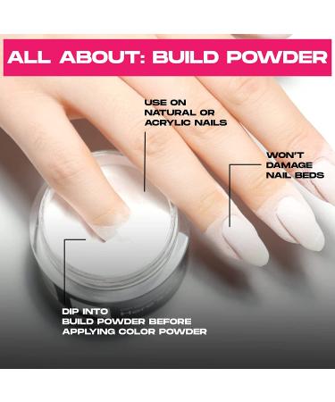 Nailboo Build Powder - Long-Lasting Dip Nails & Strengthener | No UV Lamp Needed - Buy Online on GoSupps.com
