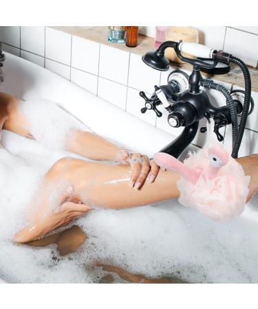 FOMIYES 6 Pcs Organic Loofah Body Scrub Sponge - Cute Bath Balls for Men | Perfect for Body Wash & Spa Experience - Buy Online on GoSupps.com