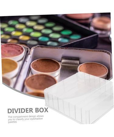 MAGICLULU 2pcs Cosmetic Storage Box Storage Drawers Plastic Eyeshadow Organizer Cosmetics Organizer Eye Shadow Transparentx2pcs 24x23x6.5cmx2pcs - Buy Online on GoSupps.com