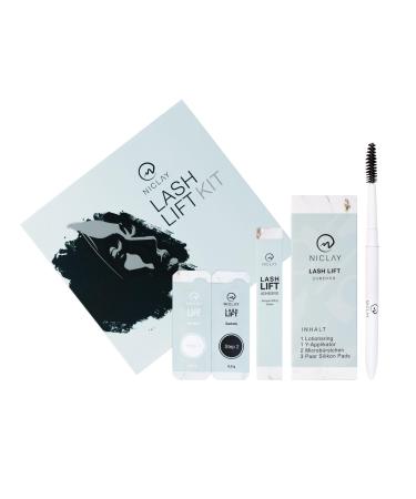 Niclay lash lift home kit-eyelash lifting set for home lash lift lifting lamination eyelash lamination eyelash lamination kit eyelash wave eyelash laminating set-up to 2 applications