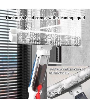 RRRYYYZZ 75'' Spray Squeegee for Window Cleaning with 4-Section Extension Pole 4 in 1 Window Squeegee Window Washer with Sewage Collector and 5 Pads - Buy Online on GoSupps.com