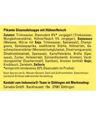 Indonesia Original Bihun Soup - Authentic Chicken & Vegetable Soup (390 ml Pack of 2) | Delicious International Shipping - Buy Online on GoSupps.com