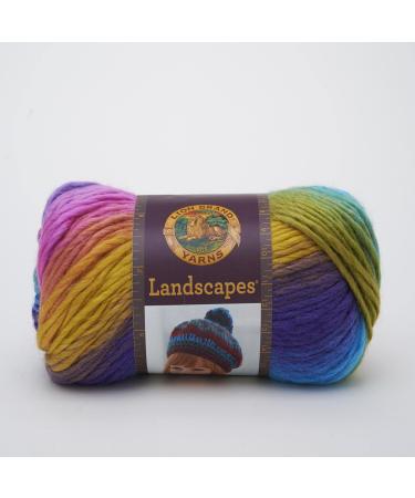 Lion Brand Yarn Landscapes Yarn  Multicolor Yarn for Knitting  Crocheting Yarn  1-Pack  Boardwalk Boardwalk 1 Pack