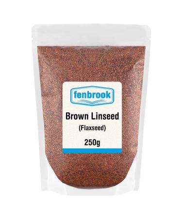 Brown Linseed (Flax Seeds) 250g by Fenbrook