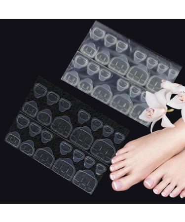 Nail Adhesive Tabs | 50-Sheet False Nail Glue Stickers - Double Sided Jelly Adhesive Dots Tips Flexible for Acrylic Nails Manicure Tape - Buy Online on GoSupps.com