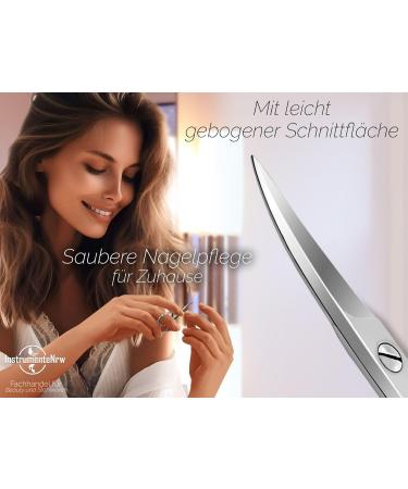 3-Piece Nail Scissors Set - Straight & Curved Finger & Toenail Scissors for Precision Care | International Shipping Available - Buy Online on GoSupps.com