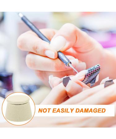 FOMIYES Ceramic Dappen Dish with Lid Nail Art Cup Bowl Washing Brush Cup DIY Manicures Tools for Mixing Acrylic Liquid Powder Supplies - Buy Online on GoSupps.com