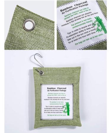 Cozylkx 200g Bamboo Charcoal Air Purifying Bag Home Odor Eliminator Air Freshener Bag for Cars and Closets Gray - Buy Online on GoSupps.com