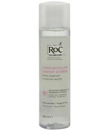 ROC Extra Comfort Cleansing Water 200ml - Gentle Makeup Remover for All Skin Types - Free International Shipping - Buy Online on GoSupps.com