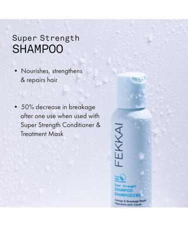 Fekkai Super Strength Shampoo - 2 oz | Repairs Strengthens & Nourishes | Vegan Cruelty-Free Salon Grade - Shop Now - Buy Online on GoSupps.com