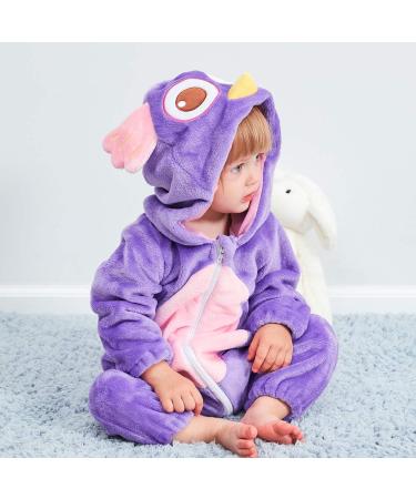 COOKY.D Winter Hooded Romper Jumpsuit - Unisex, 12-18 Months - Owl Design - Buy Online on GoSupps.com