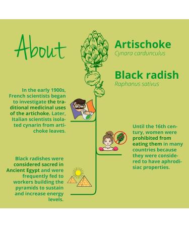 Artichoke & Black Radish Vegavero Capsules | Liver & Digestion Support | 500mg Artichoke & 250mg Black Radish Extract | Vegan | 90 Capsules - Buy Online on GoSupps.com