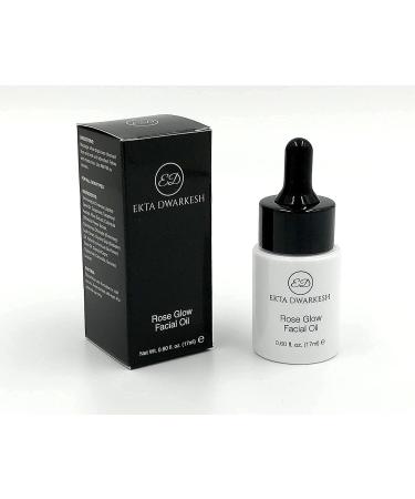 Rose Glow Facial Oil - Hydrating Antioxidant with Rose Extracts Jojoba Oil & Vitamin E | Vegan & Cruelty-Free | 0.60 fl. oz - Buy Online on GoSupps.com