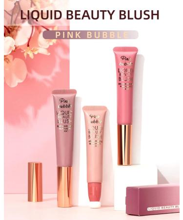 Velvet Liquid Blush Wand with Cushion Applicator Breathable Cream Blush Beauty Stick Blusher Makeup Dual Use for Cheeks & Lips Weightless Long-Wearing Dewy Finish Easily Blendable Blush Wand-01 01# - Buy Online on GoSupps.com
