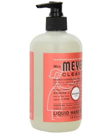 Mrs. Meyer's Rhubarb Liquid Hand Soap 12.5 OZ - Eco-Friendly International Shipping - Buy Online - Buy Online on GoSupps.com