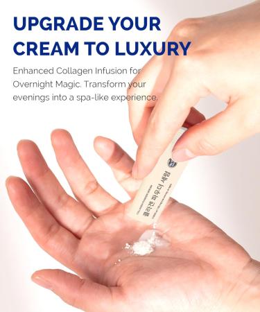 Unizaar Collagen Powder Serum - 100mg*10 | Transform Your Cream with Luxe French Collagen & Vitamin C | Potent Korean Skin Care with Hyaluronic Acid - Buy Online on GoSupps.com