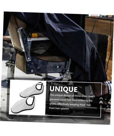 Didiseaon 1 Pair Anti-Breakage Shoe Cover Accessories for Barber Shoes Cape Haircut Shoes Covers Hair Stylist Shoes Cover Shoes Protectors Hairdressing Accessories Protector for Shoes Cloth - Buy Online on GoSupps.com