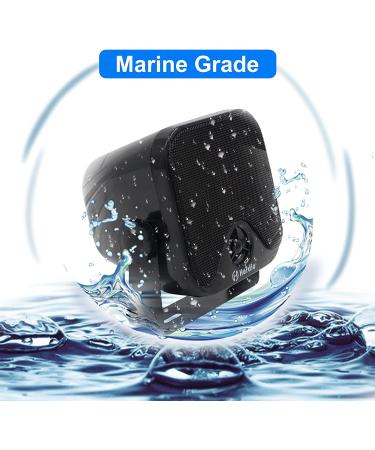 Herdio 4 Waterproof Marine Bluetooth Speakers for ATV, UTV, Golf Cart - Heavy Duty Surface Mounted Speaker for Outdoor Vehicles - Buy Online on GoSupps.com