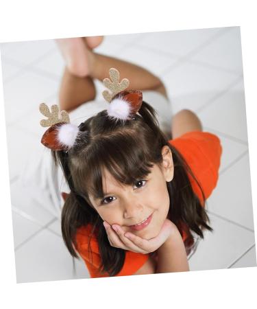 FRCOLOR 6 Pairs Antler Hair Clip Christmas Antler Hairpin Suit Christmas Headdress Hairpins Christmas Hair Barrette Holiday Barrettes Antler Headbands Clothing Miss Corner Clip - Buy Online on GoSupps.com