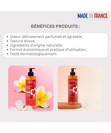  Laboratoire Ch teau Rouge LABORATOIRE CH TEAU ROUGE - Monoi Unifying Shower Gel - Hydration and Softness - 400ml - Buy Online on GoSupps.com