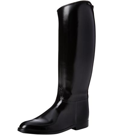 HKM Adult 4510 Riding Boots Men Standard Men's Riding Boots Elastic Insert Black 43 EU