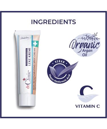 Dr.Clinic Skin Regenerating Spot Cream | Dark Spot Corrector for Age Spots Sun Spots Bikini Area Freckles | Tone Perfecting Cream Remover Face and Body Acne Spot Treatment All Skin Types 50ml. - Buy Online on GoSupps.com