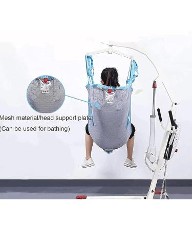 Full Body Patient Lift Sling Mesh with Commode Cutout Divided Leg Shower Sling Breathable and Durable Medical Transfer Belt for Disabled and Elderly(Small) - Buy Online on GoSupps.com